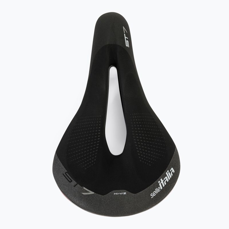Седло за велосипед Selle Italia Sportouring ST 7 Superflow, Fec Alloy Rail, Soft-Tek, Light Gel black 3