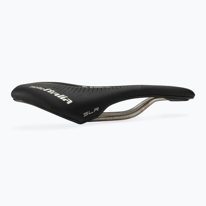 Седалка за велосипед Selle Italia Max SLR Boost Gel Superflow, TI 316 Rail, Fibra-Trek, Light Gel черна 2