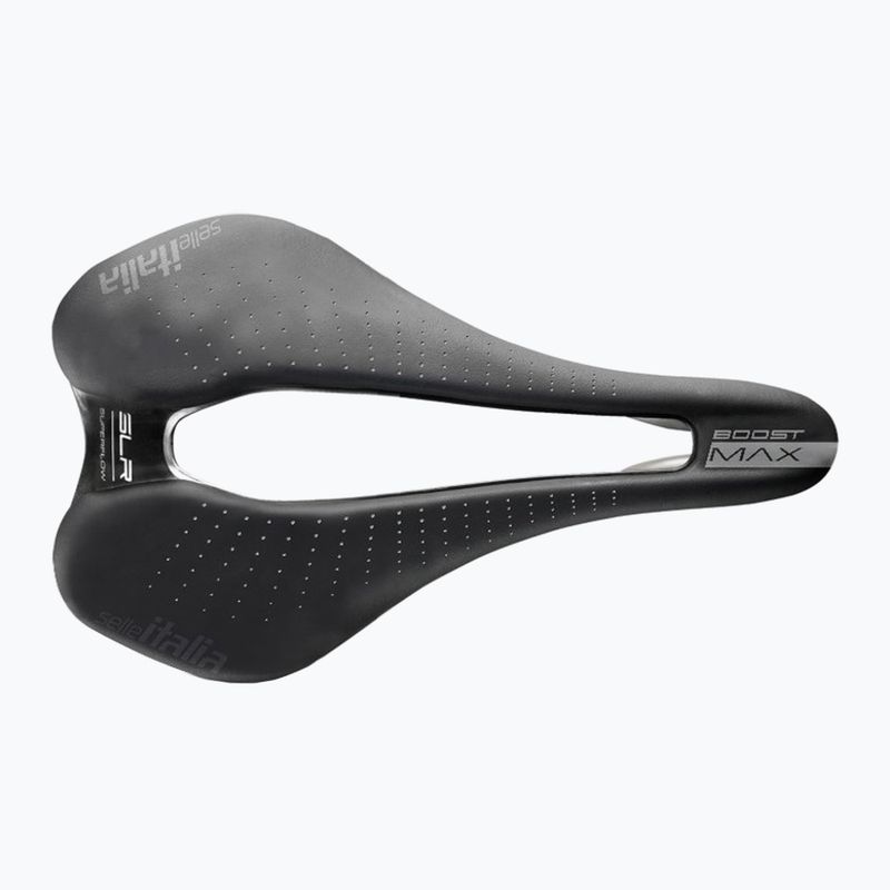 Седалка за велосипед Selle Italia Max SLR Boost Gel Superflow, TI 316 Rail, Fibra-Trek, Light Gel черна 7