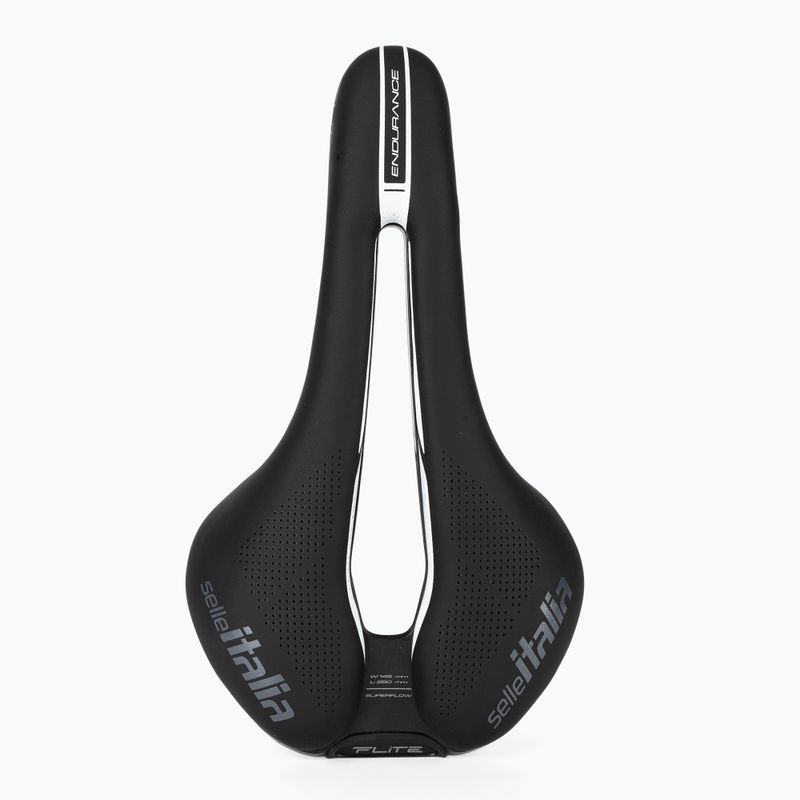 Седло за велосипед Selle Italia Flite Boost Endurance Superflow Ti 316 Rail Fibra-Tek черно SIT-017A920IKC007 3