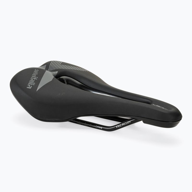 Седло за велосипед Selle Italia X-Bow Superflow S Fec Alloy Rail Soft-Tek черно SIT-036A622MEC002