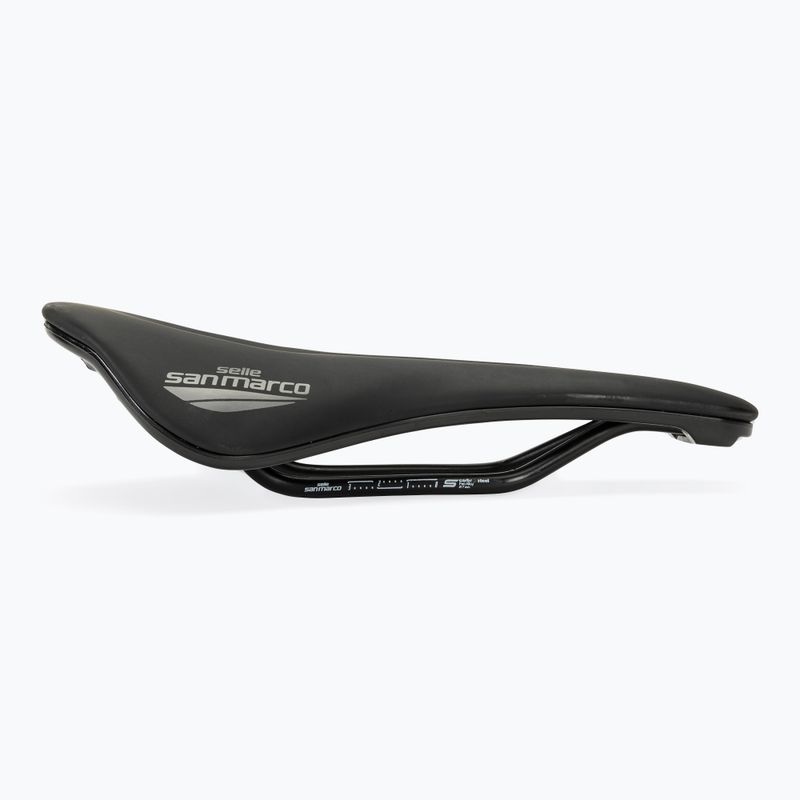 SAN MARCO Shortfit 2.0 Sport Narrow Open черна седалка за велосипед 2