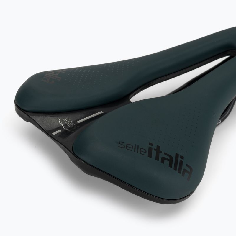 Седалка за велосипед Selle Italia Novus Boost Evo Gravel TM Superflow, Manganese Rail, Soft-Trek blue 5