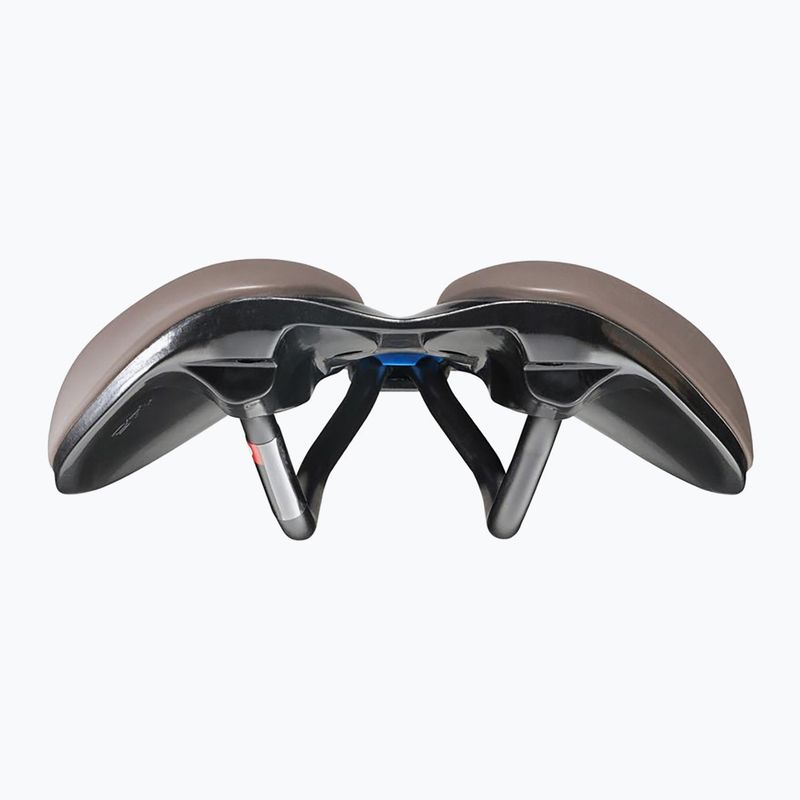 Седло за велосипед Selle Italia Novus Boost Evo Gravel TM, Superflow, Manganese Rail, Soft-Trek кафяво 4