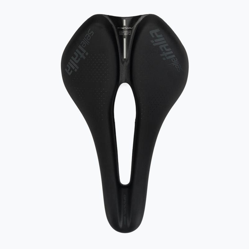 Седалка за велосипед Selle Italia Novus Boost Evo Gravel TM Superflow, Manganese Rail, Soft-Trek black 3