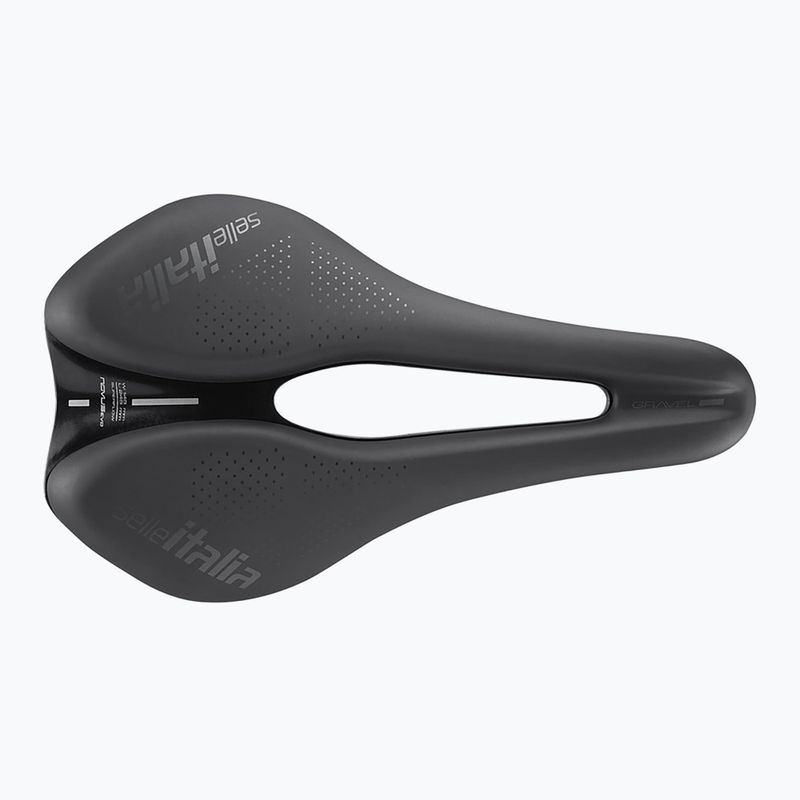 Седалка за велосипед Selle Italia Novus Boost Evo Gravel TM Superflow, Manganese Rail, Soft-Trek black 2