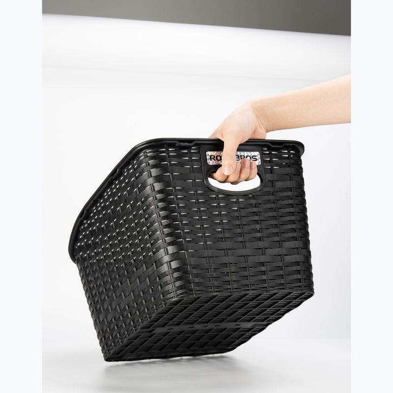 Велосипедна кошница Kosz Rockbros 330003001 Rear Bicycle Basket black 5