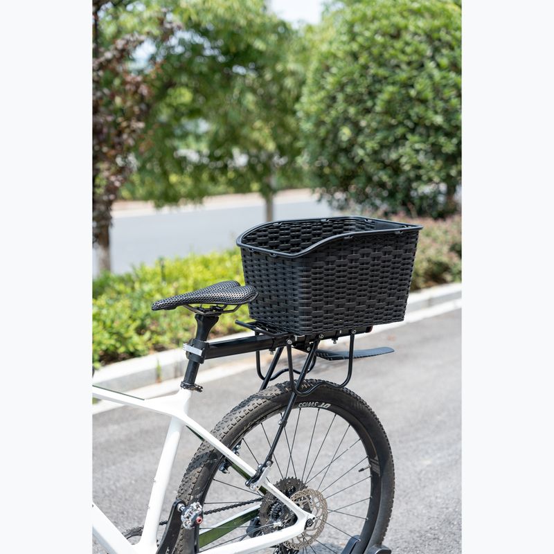 Велосипедна кошница Kosz Rockbros 330003001 Rear Bicycle Basket black 8