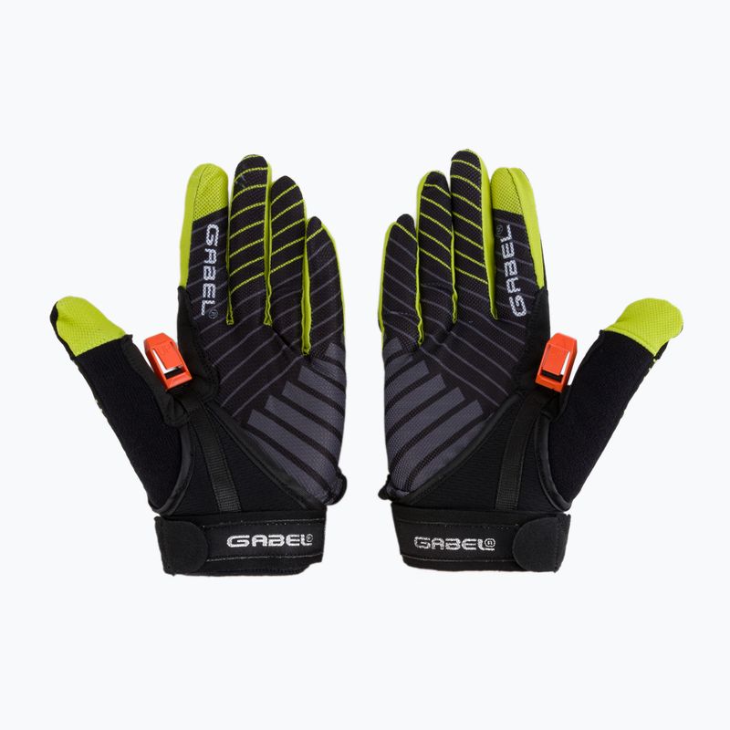 Ръкавици за скандинавско ходене GABEL Ergo-Pro 6-6.5 black/yellow 8015011300306 2