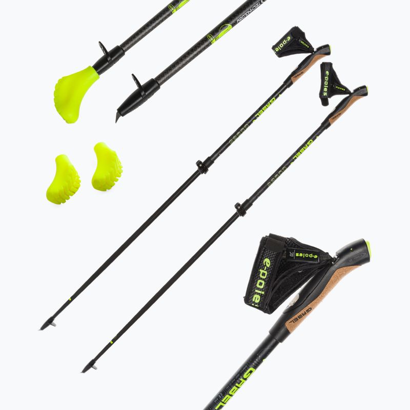 Тротинетки за скандинавско ходене GABEL G-1A XTL E-Poles-S.Carbon black 7008370210000 4