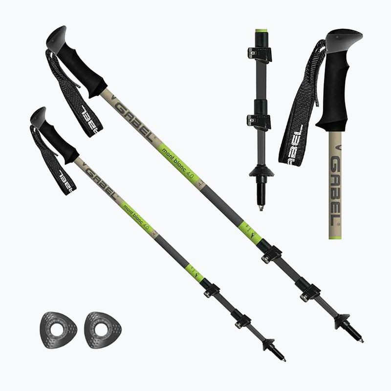 Комплект трекинг аксесоари GABEL Mont Blanc F.L. 4.0 zielone 7008432300000 7