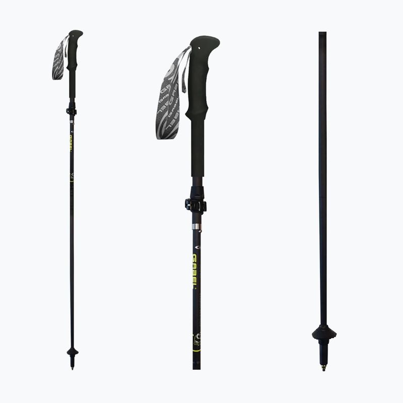 Щеки за скандинавско ходене GABEL Carbon Feather XTL black