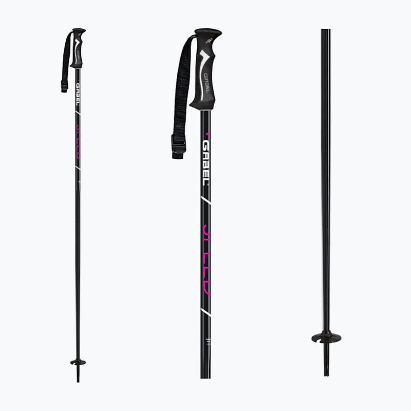 Скиорски щеки GABEL Speed black/pink 6