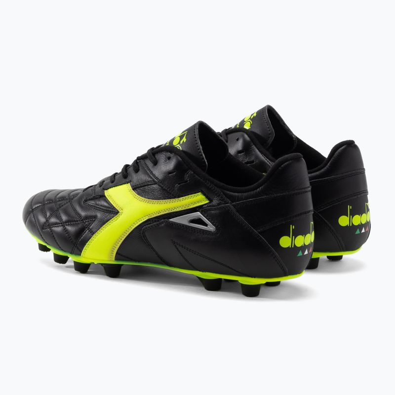 Мъжки футболни обувки Diadora Match Winner RB Italy LT MDPU black-green DD-101.172363-C0004 3