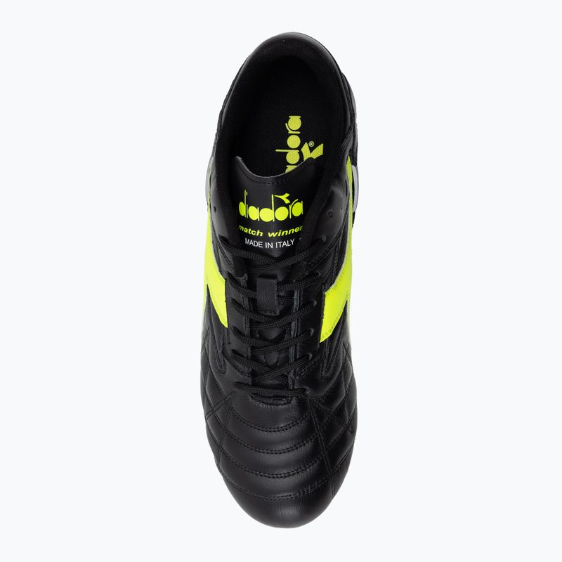Мъжки футболни обувки Diadora Match Winner RB Italy LT MDPU black-green DD-101.172363-C0004 6