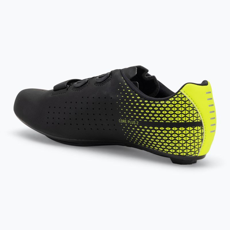 Мъжки обувки за шосе Northwave Core Plus 2 black/yellow fluo 3
