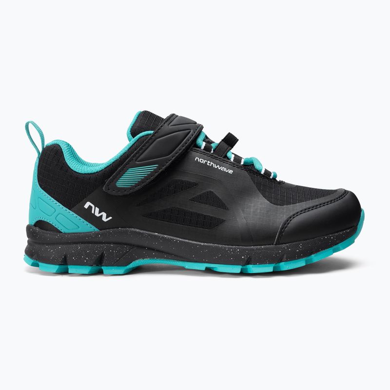 Дамски обувки за MTB колоездене Northwave Escape Evo black/turquoise 2