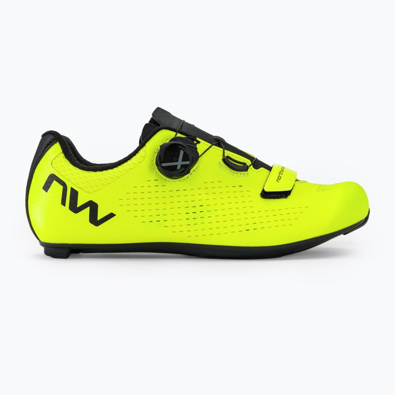 Мъжки обувки за шосейно колоездене Northwave Storm Carbon 2 yellow fluo/black 2