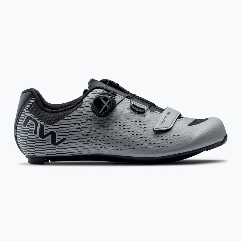 Мъжки шосейни обувки Northwave Storm Carbon 2 silver/reflective
