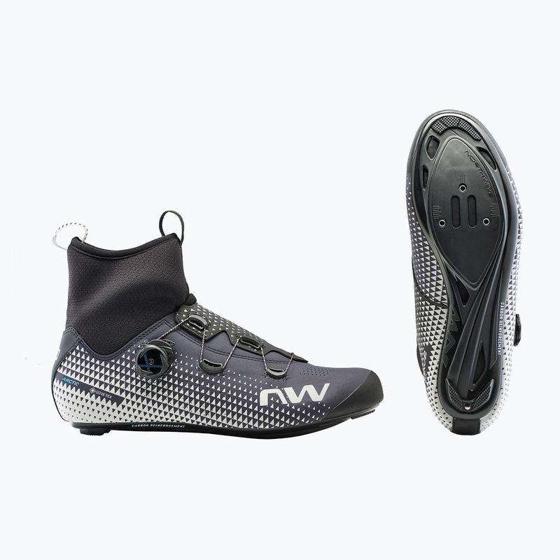 Мъжки шосейни обувки Northwave Celsius R Arctic GTX carbon grey/reflective 14