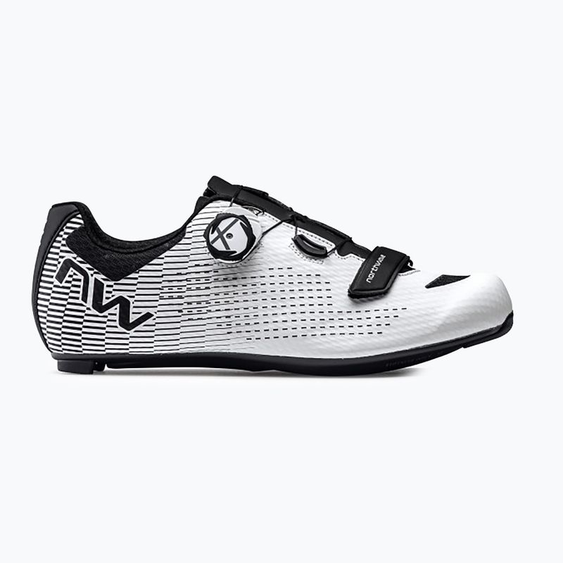 Мъжки обувки за шосейно колоездене Northwave Storm Carbon 2 white/black 8