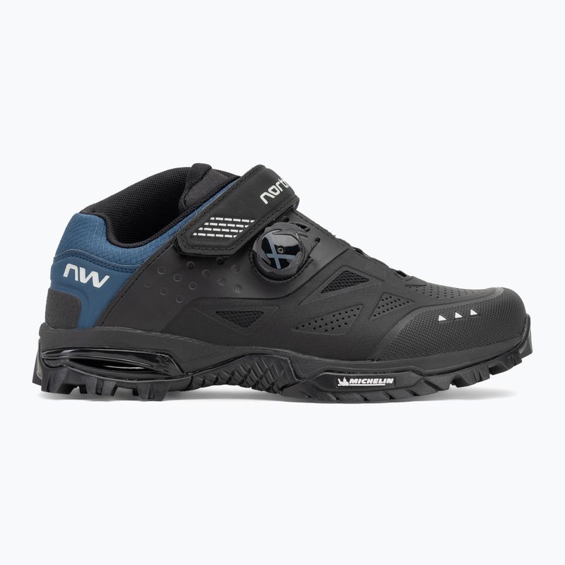 Мъжки MTB обувки за колоездене Northwave Enduro Mid 2 black/deep blue 2