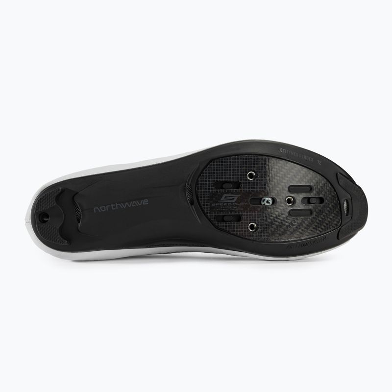 Мъжки обувки за шосейно колоездене Northwave Mistral Plus white/black 4