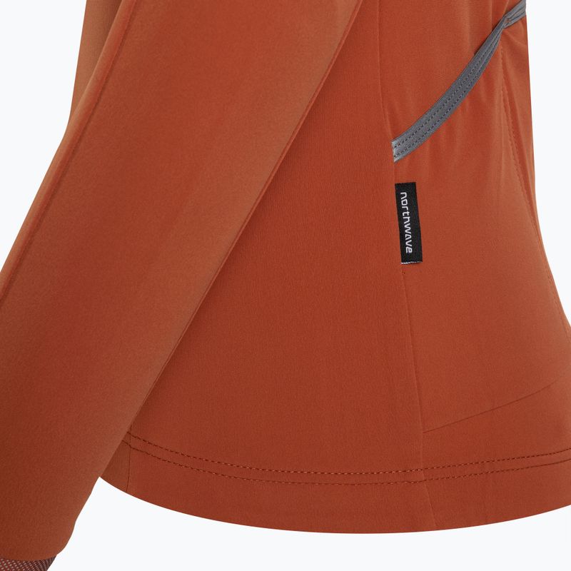 Дамско колоездачно трико Northwave Fahrenheit Jersey cinnamon 4