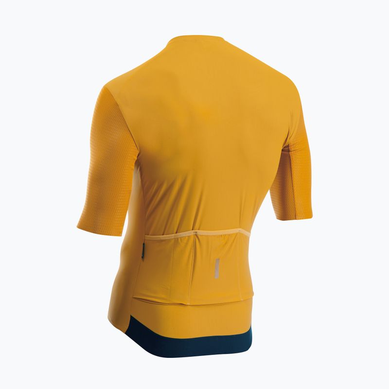 Мъжка тениска за колоездене Northwave Extreme 2 ochre 2