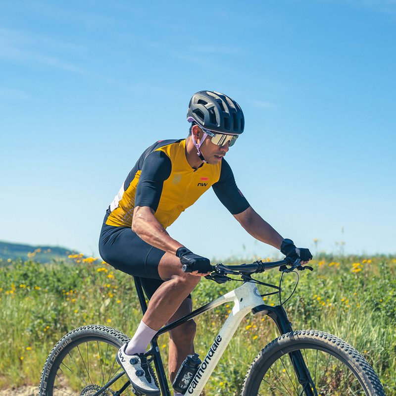Мъжка тениска за колоездене Northwave Extreme Evo ochre/ black 5
