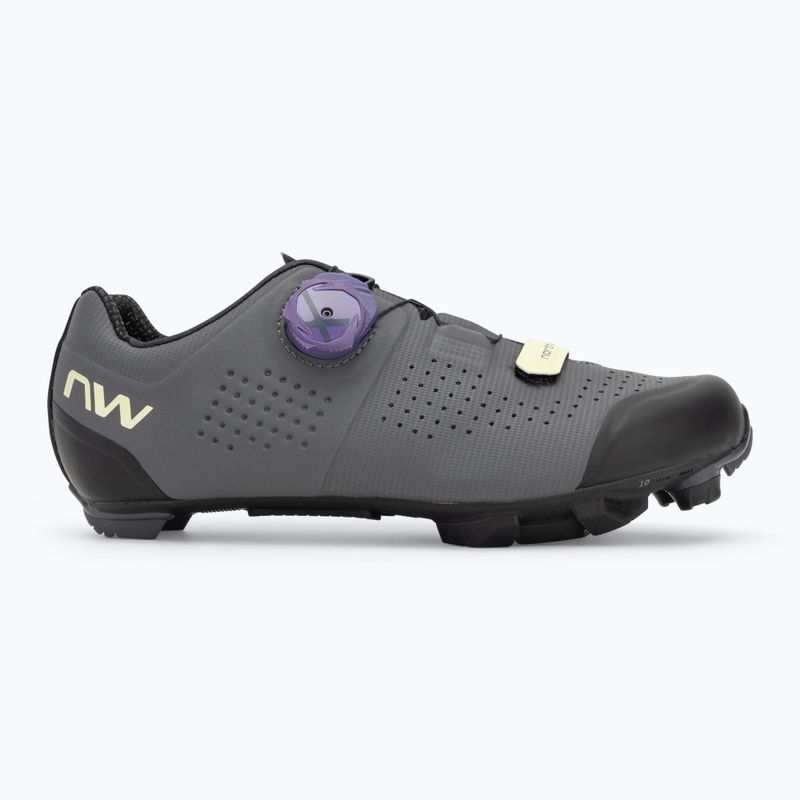 Дамски обувки за MTB колоездене Northwave Razer dark grey/dark purple 2