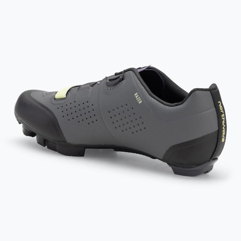 Дамски обувки за MTB колоездене Northwave Razer dark grey/dark purple 3