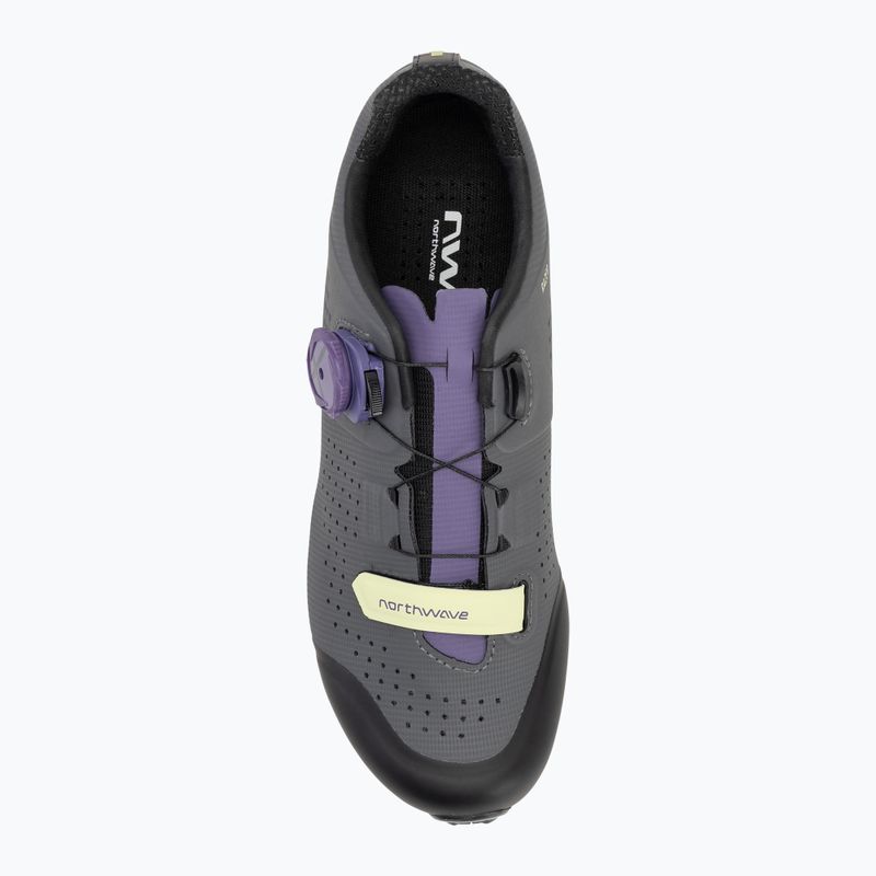 Дамски обувки за MTB колоездене Northwave Razer dark grey/dark purple 5