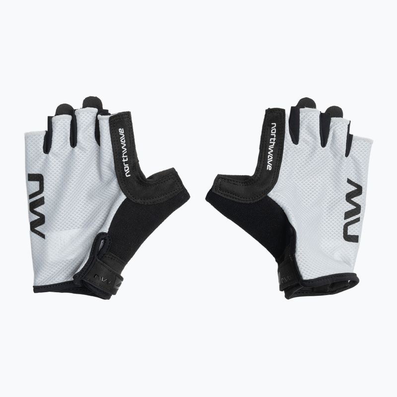 Мъжки ръкавици за колоездене Northwave Active Short Finger light grey 2