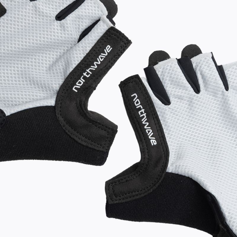 Мъжки ръкавици за колоездене Northwave Active Short Finger light grey 4