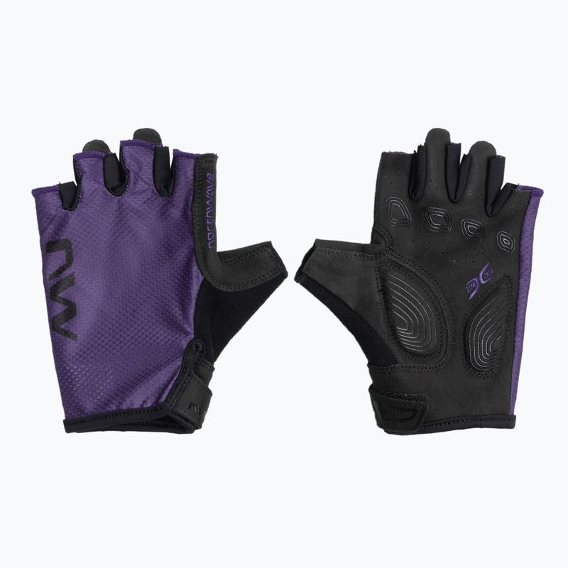 Дамски ръкавици за колоездене Northwave Active Short Finger dark purple