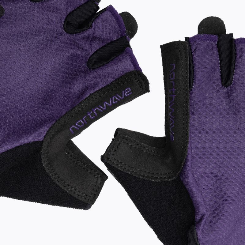 Дамски ръкавици за колоездене Northwave Active Short Finger dark purple 5