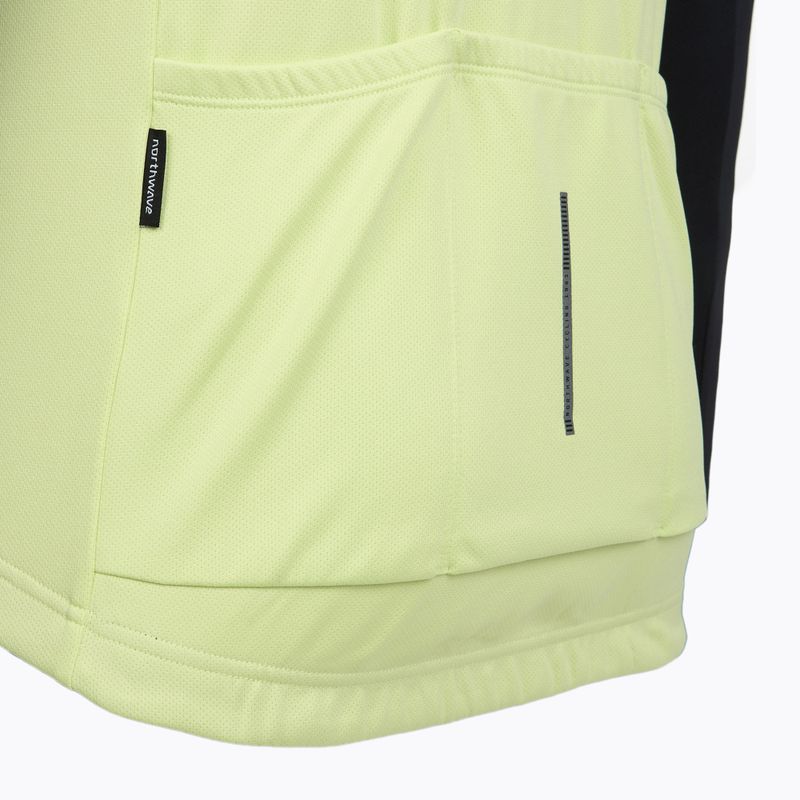Мъжки велосипеден суитшърт Northwave Force 2 Jersey FZ cool matcha/black 5