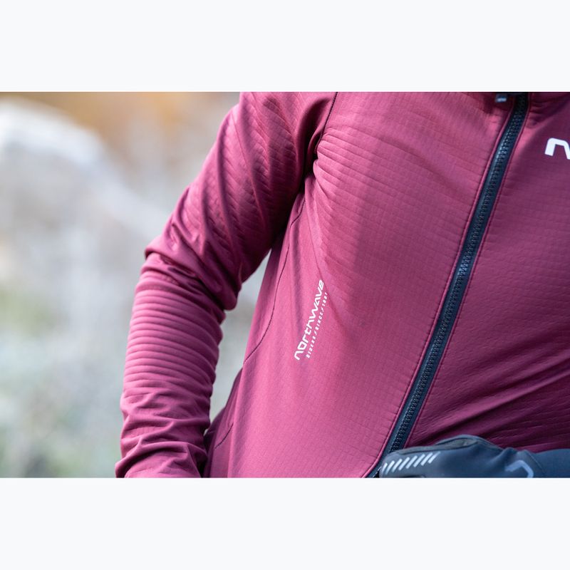 Мъжко яке за колоездене Northwave Blade Light red cabernet 8