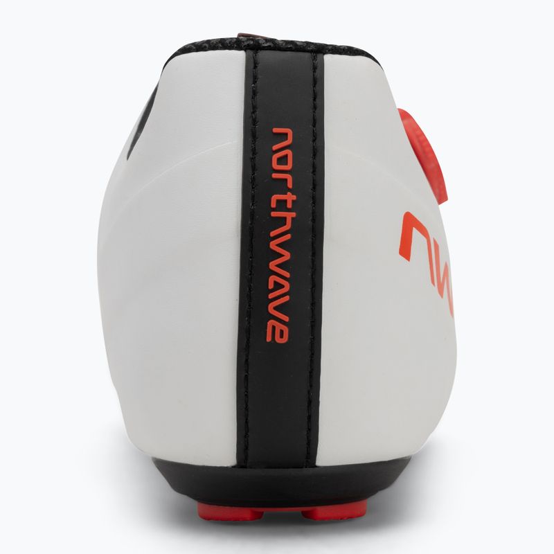 Northwave Revolution мъжки обувки за шосе бяло/червено флуо 6