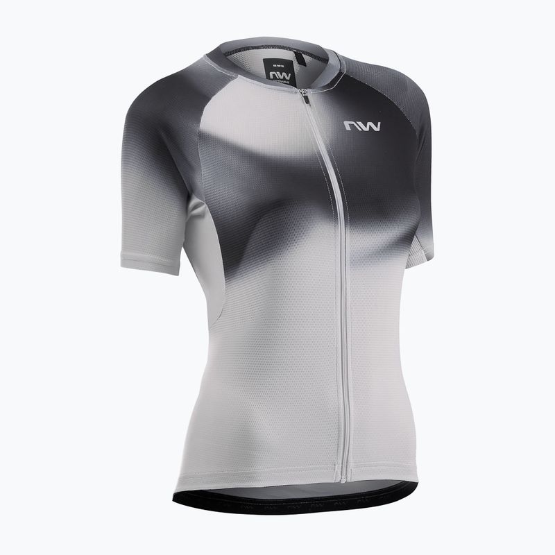 Дамска тениска за колоездене Northwave Force Evo light grey
