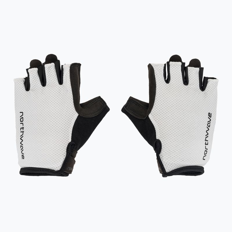 Мъжки велосипедни ръкавици Northwave Active Max Short Finger light grey 2