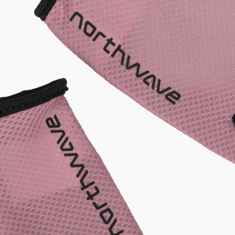 Дамски велосипедни ръкавици Northwave Active Max Short Finger dusty malva 5