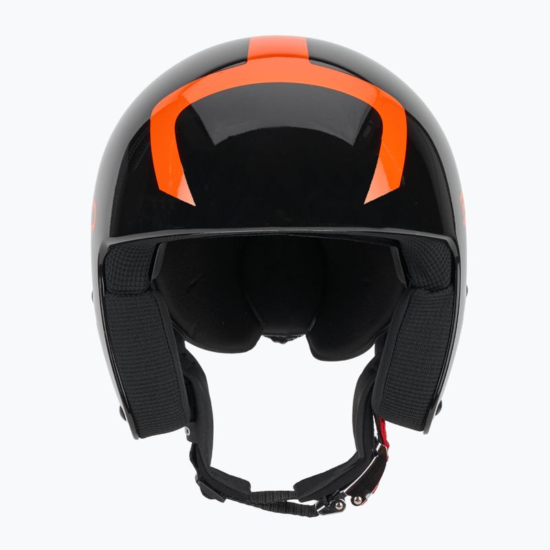 Детска скиорска каска Briko Vulcano FIS 6.8 JR shiny black/orange 2