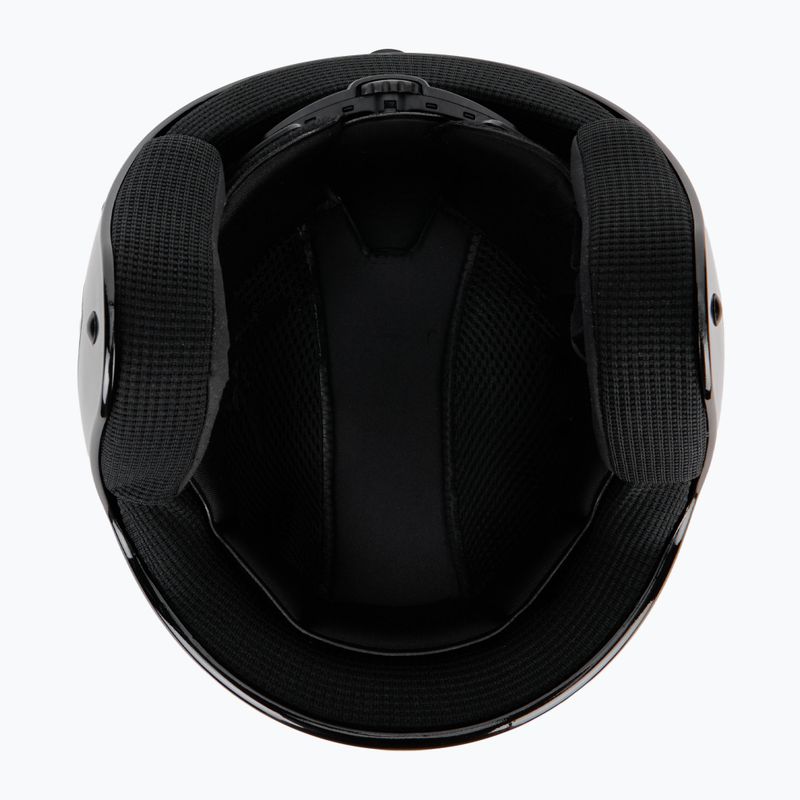 Детска скиорска каска Briko Vulcano FIS 6.8 JR shiny black/orange 6