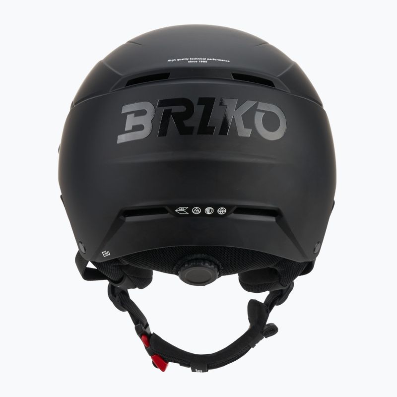 Скиорска каска Briko Elio Visor Photo matt black 4
