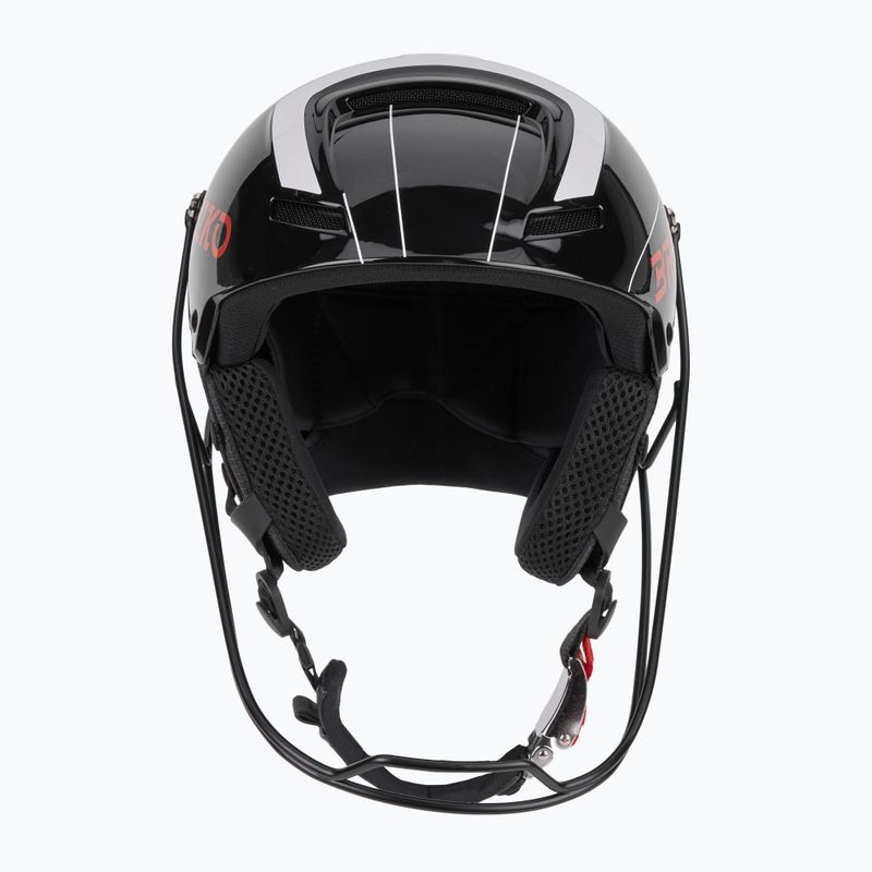 Скиорска каска Briko Slalom 2.0 USA shiny black/white/cardinal red 2