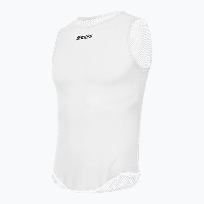 Мъжки потник за колездене Santini Baselayer без ръкави Lieve white BM002GLLLIEVEBIXS 6