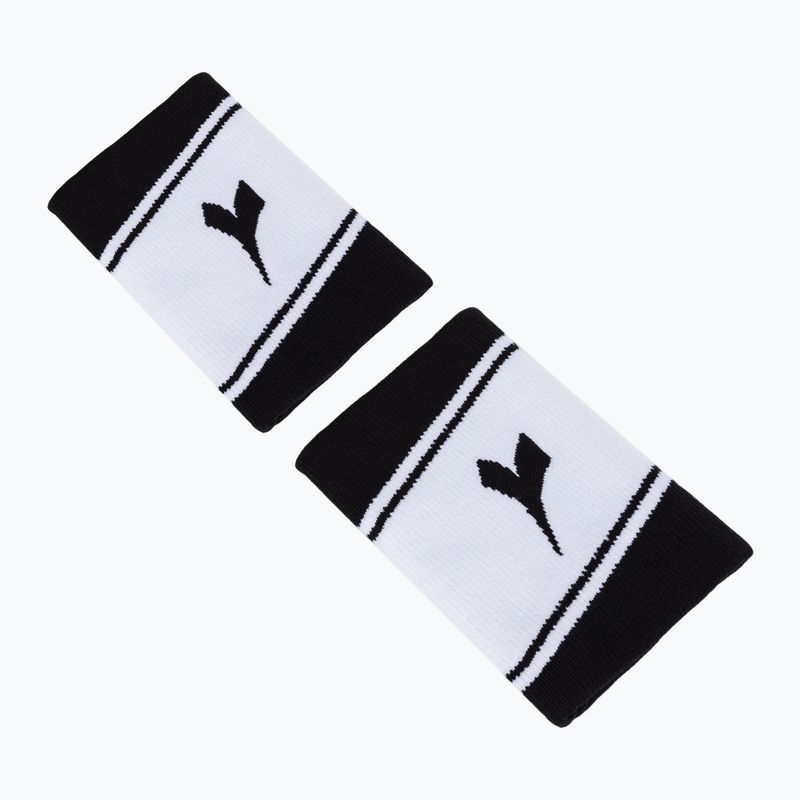 Diadora Широки гривни с лого 2 бр. бели и черни 103.175650