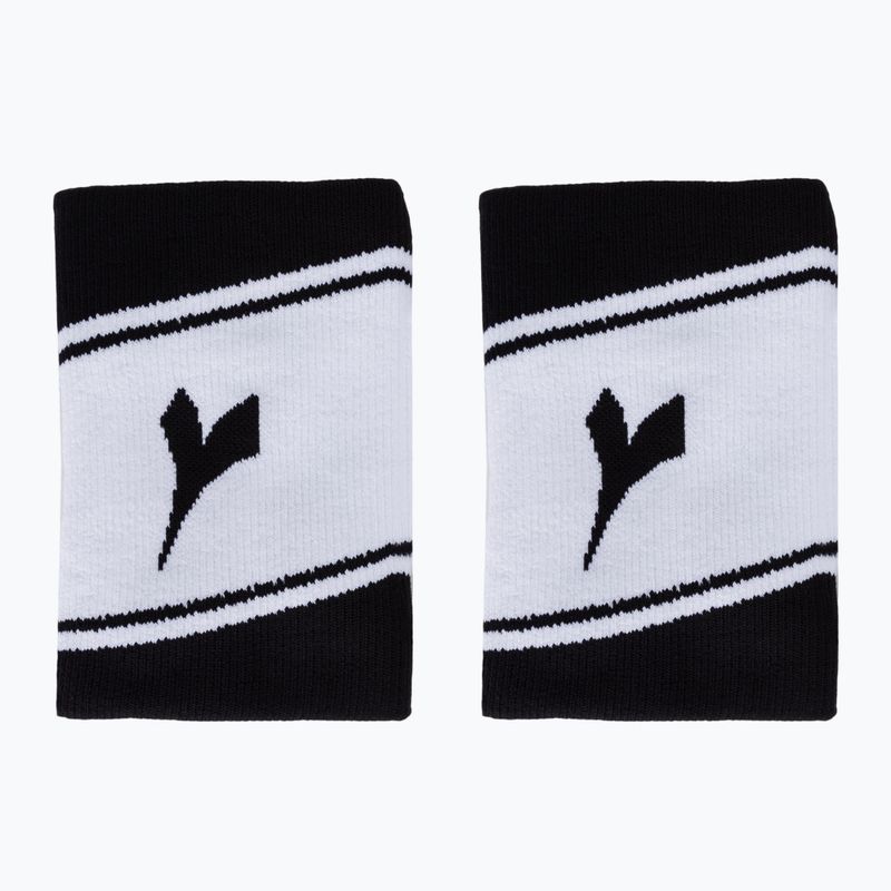 Diadora Широки гривни с лого 2 бр. бели и черни 103.175650 2